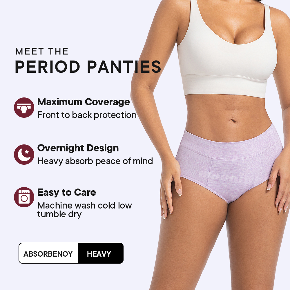 Calcinha menstrual de cintura  - Period Panty Absorbent avaliação e preço