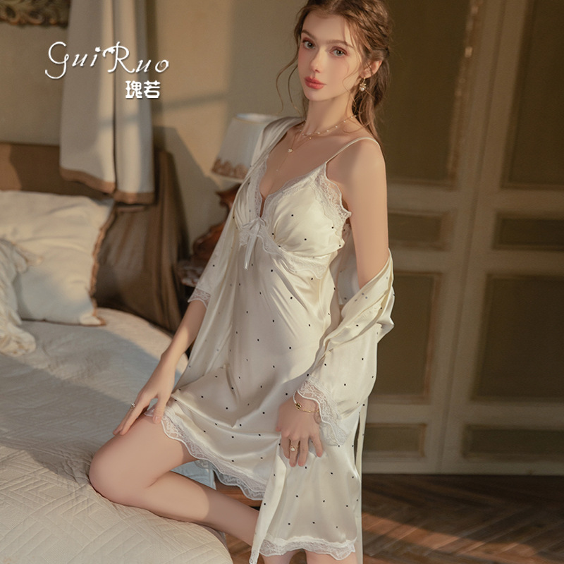 Versão sensual em cetim de sed - Robe Silk Women avaliação e preço