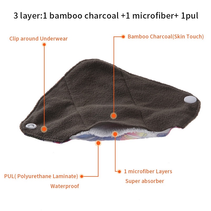 S + M + XL Almofadas Menstruai - Period Panty Absorbent avaliação e preço