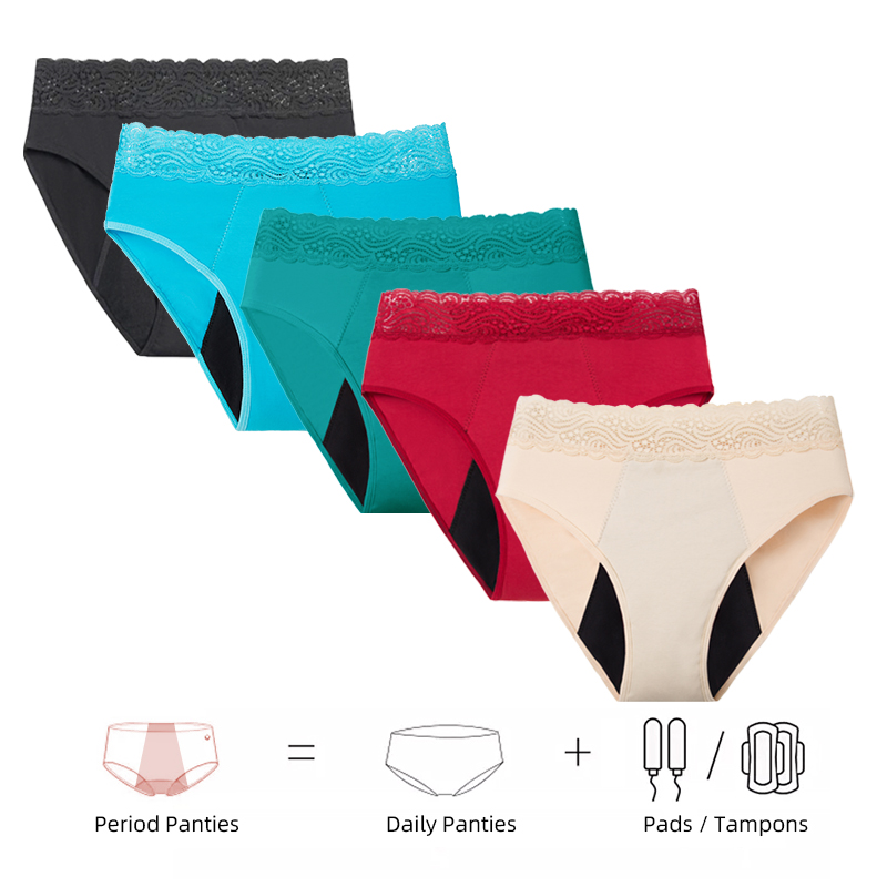 Calcinhas absorventes de algod - Period Panty Absorbent avaliação e preço
