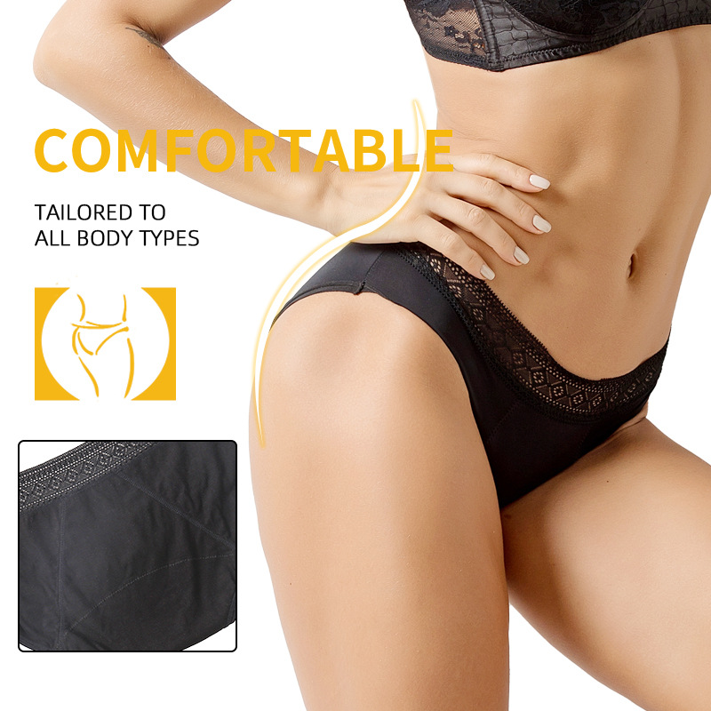 Calcinhas menstruais femininas - Period Panty Absorbent avaliação e preço