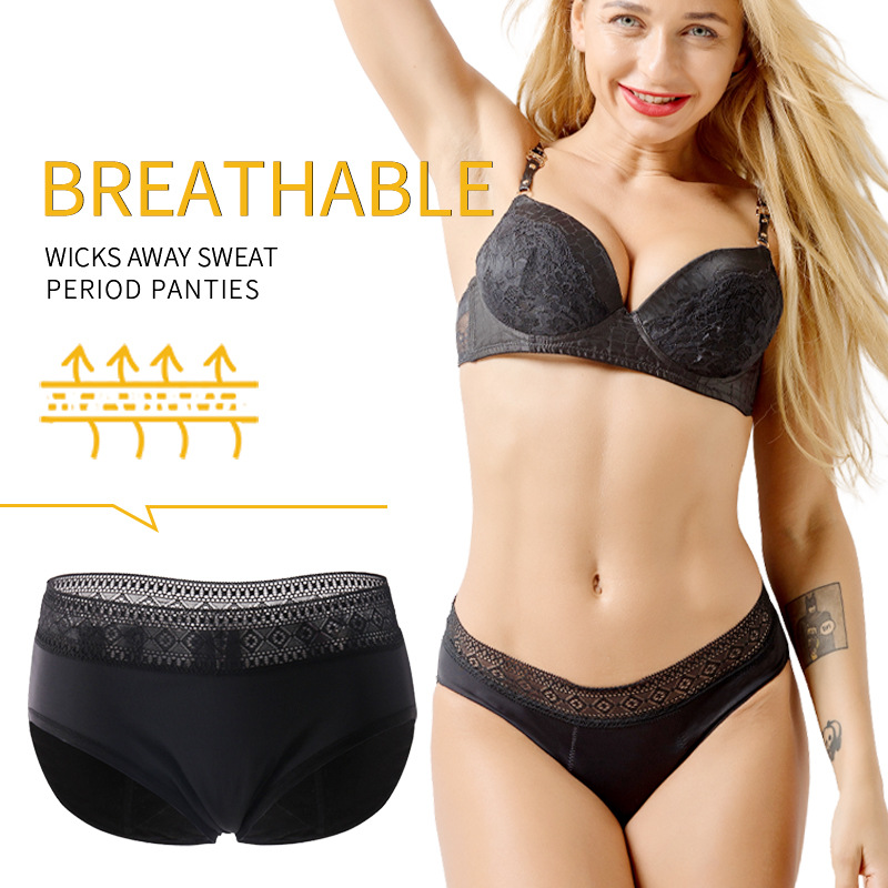 Calcinhas menstruais femininas - Period Panty Absorbent avaliação e preço