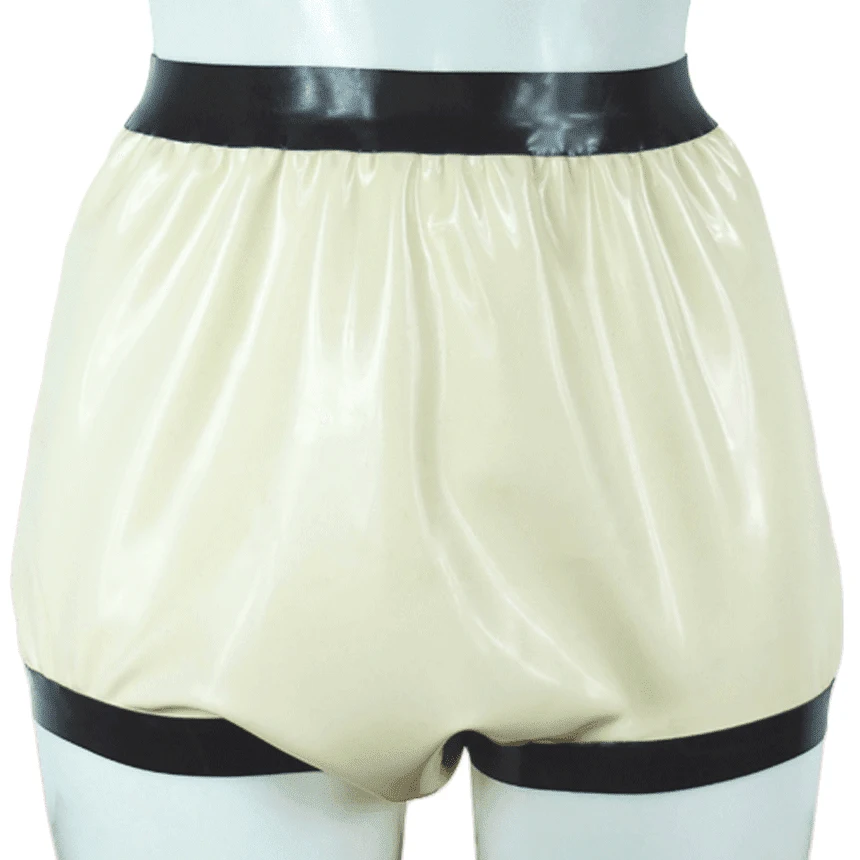 Transparente e preto sexy láte - Boyshort Underwear avaliação e preço